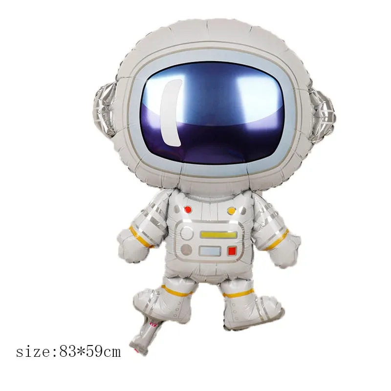 1pcs Gamepad Big Video Game Controller Aluminum Foil Balloon giant Rocket astronaut foil balloons Boy Inflate Toy