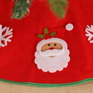 70cm Christmas Tree Apron Non-woven Xmas Tree Skirt Carpet Party Ornaments