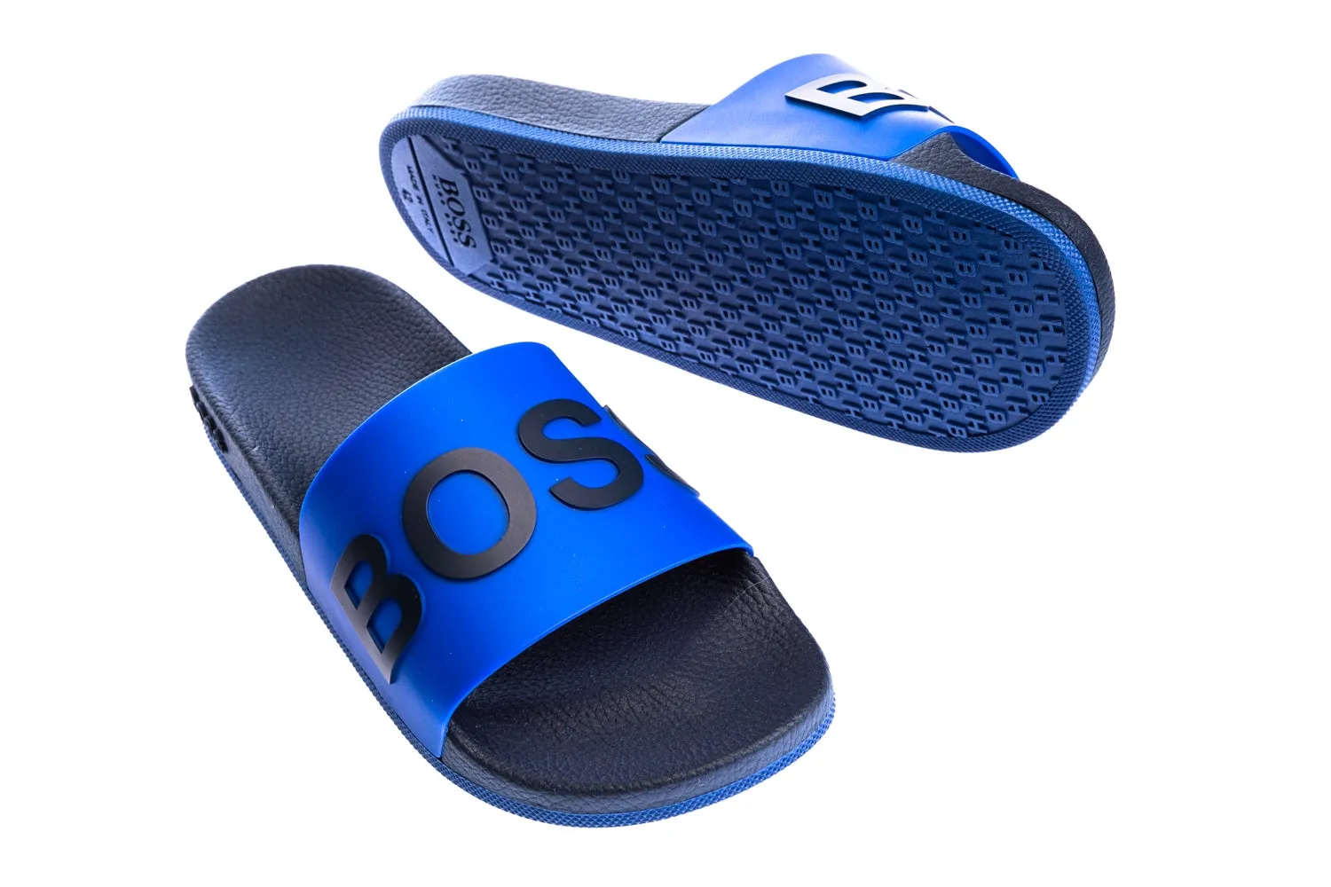 BOSS Bay_Slid_rblg2 Slide in Indigo Blue