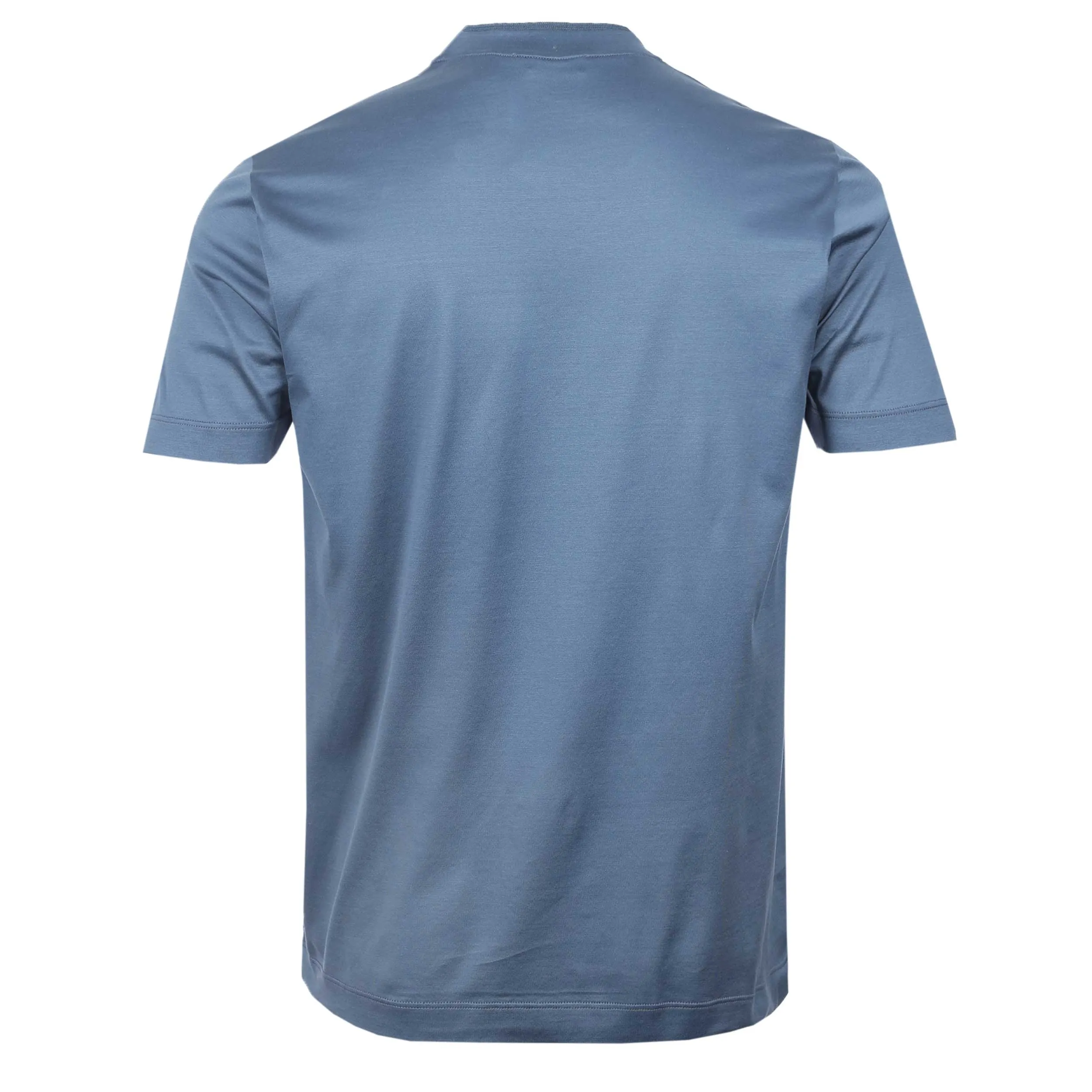 Canali Basic T Shirt in Blue