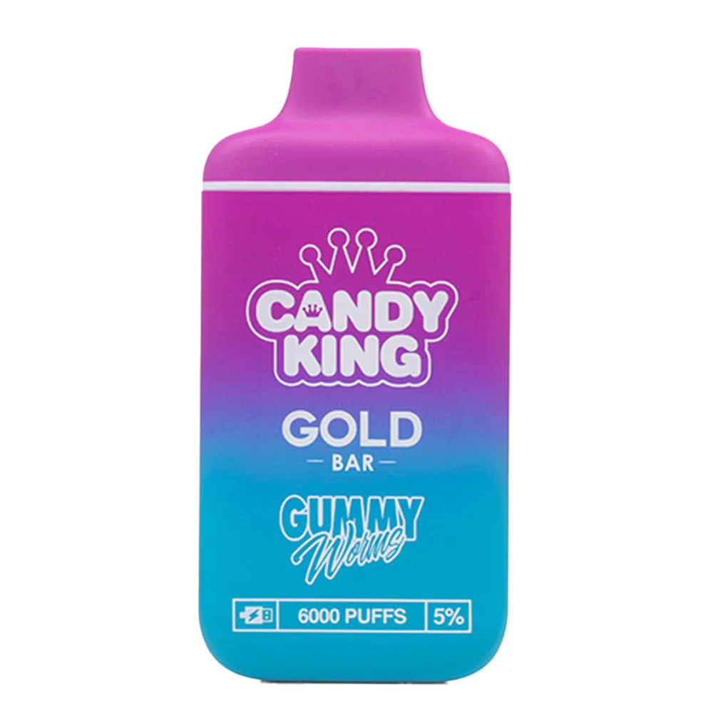 Candy King Gold Bar Disposable | 6000 Puffs