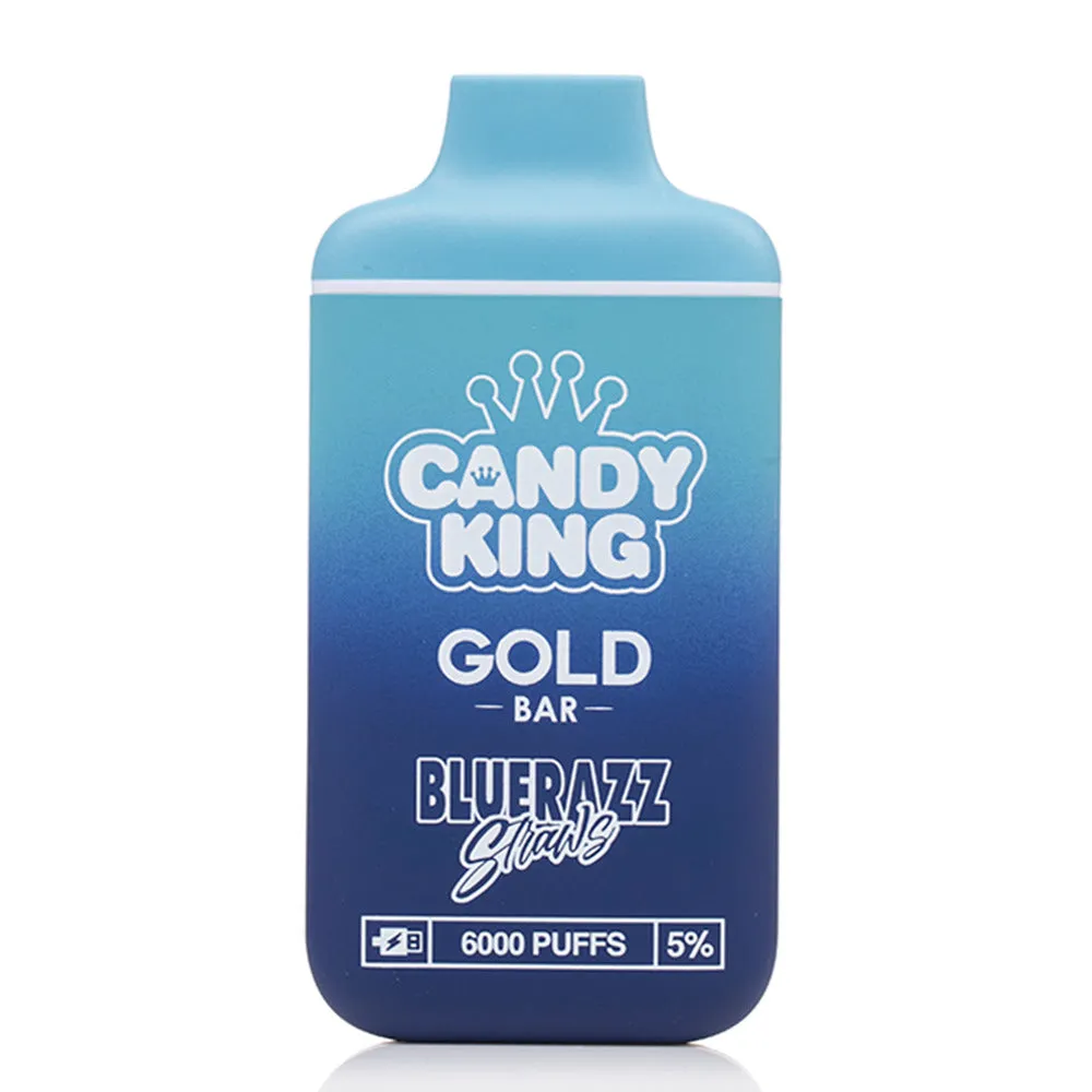 Candy King Gold Bar Disposable | 6000 Puffs