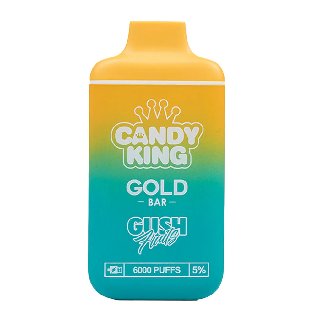 Candy King Gold Bar Disposable | 6000 Puffs