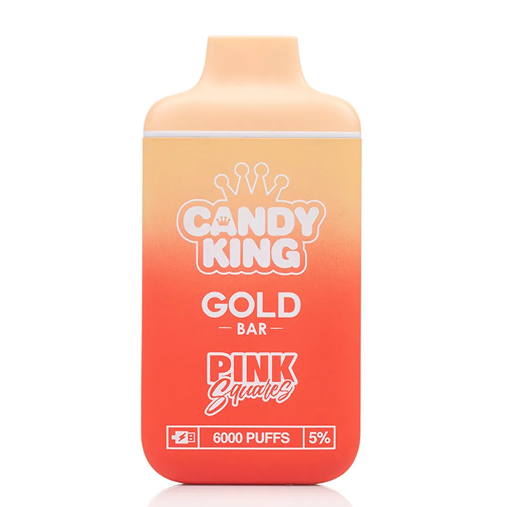 Candy King Gold Bar Disposable | 6000 Puffs