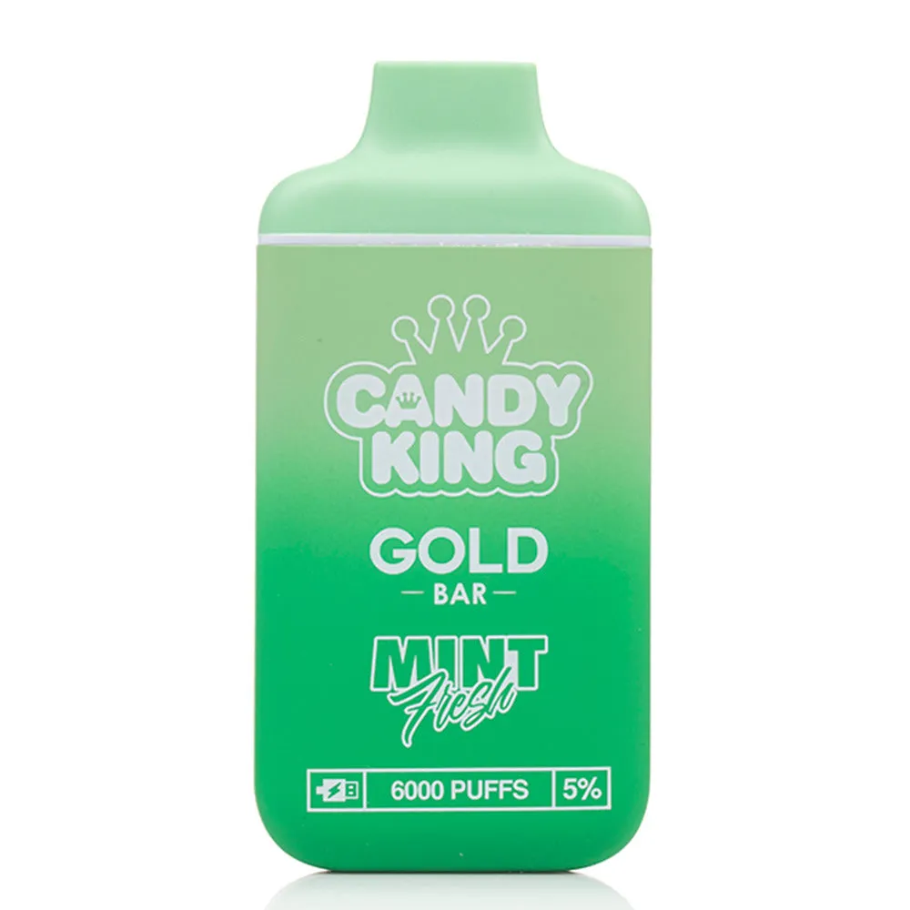 Candy King Gold Bar Disposable | 6000 Puffs