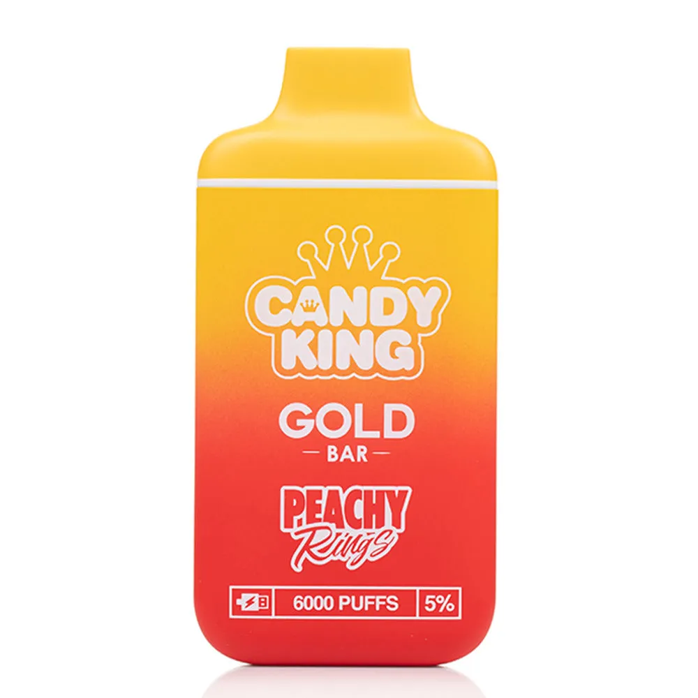 Candy King Gold Bar Disposable | 6000 Puffs