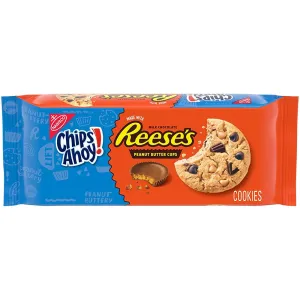 Chips Ahoy! Cookies with Reese's Peanut Butter Cups 9.5oz (BEST BY: AUGUST 2024)