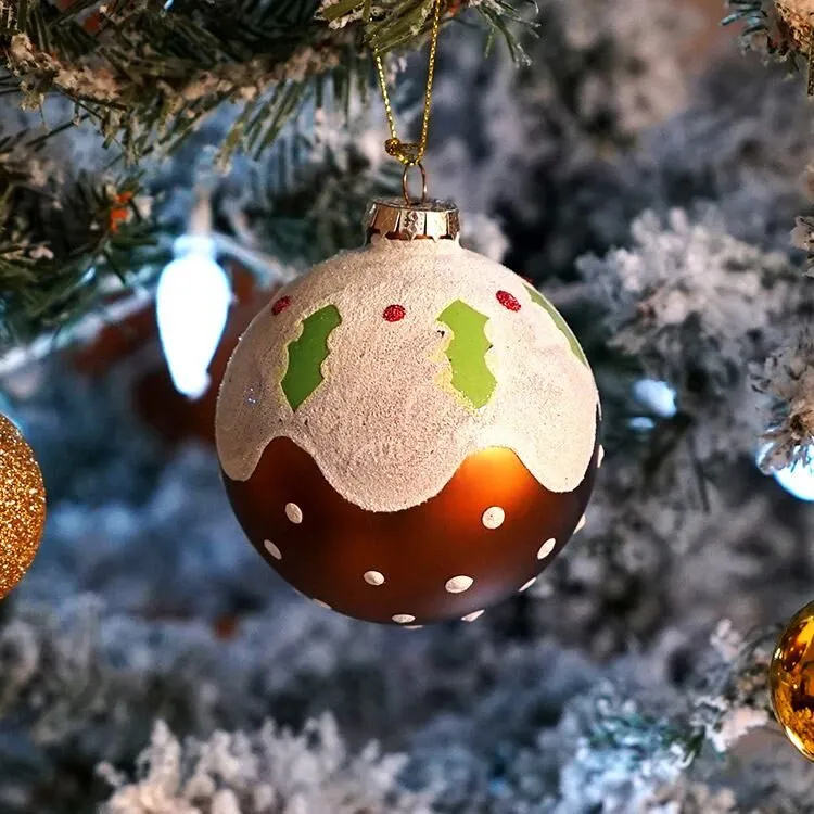 Christmas Pudding Bauble