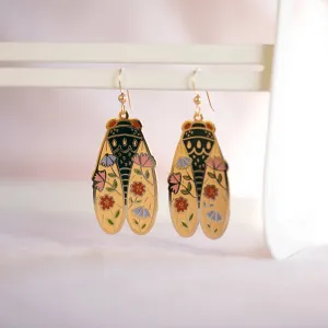 Cicada Earrings with Justine Gilbuena: Pink Studs