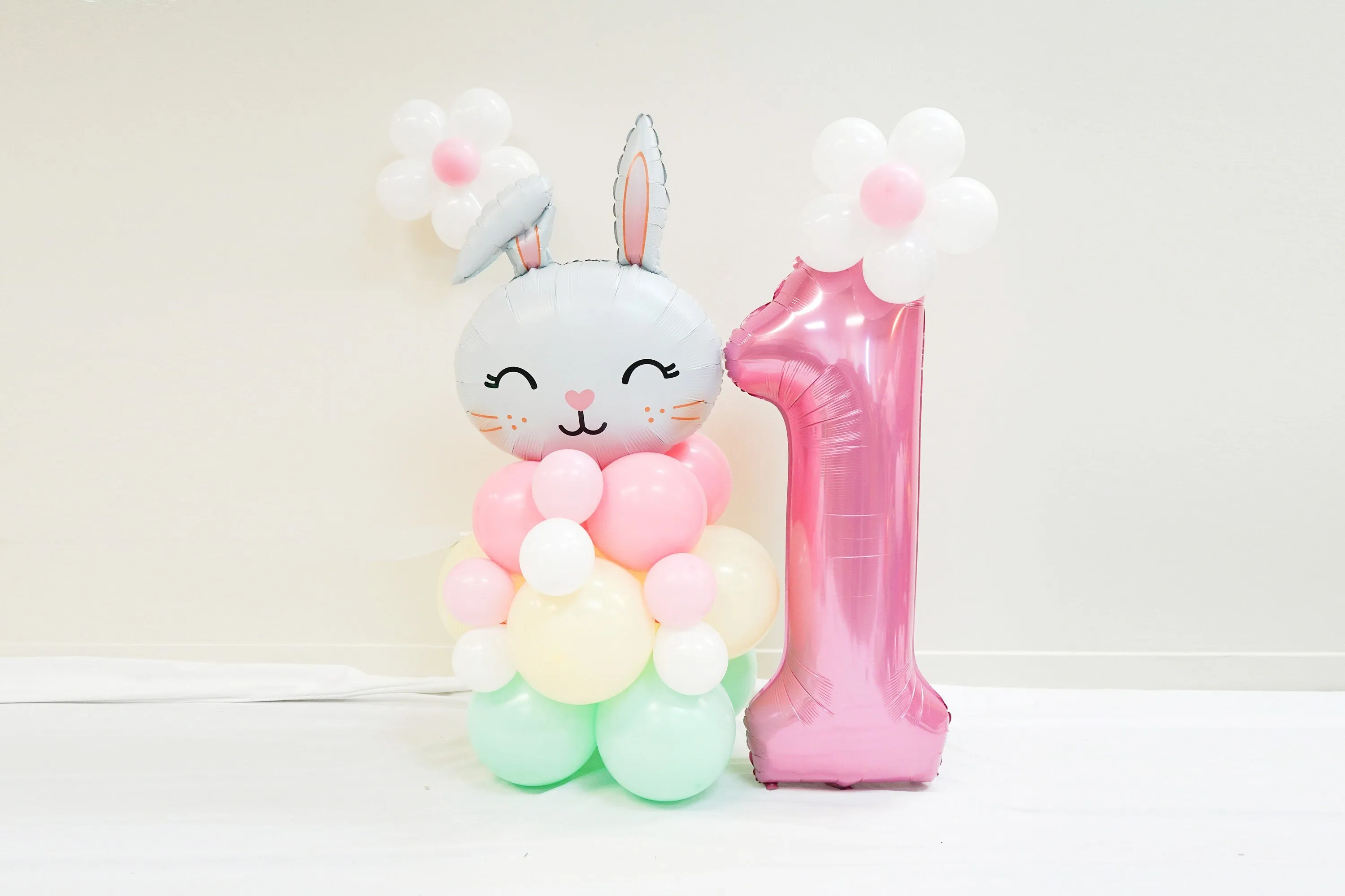 Easter Birthday Balloon Column