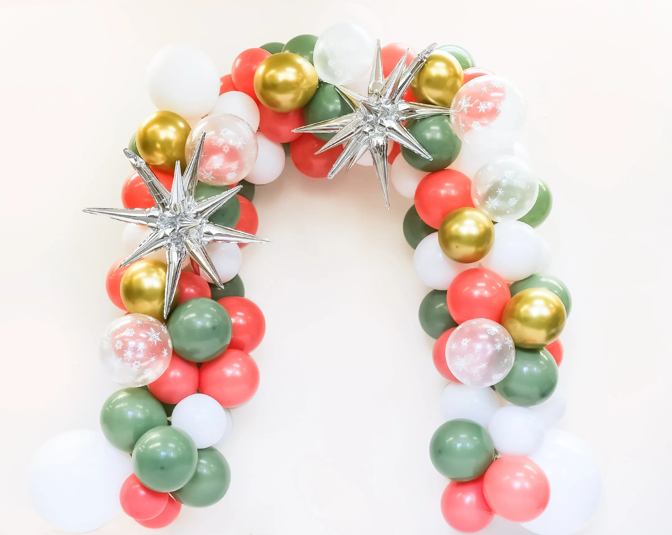 Friendsmas Christmas Balloon Garland | OH WHAT FUN Christmas Party