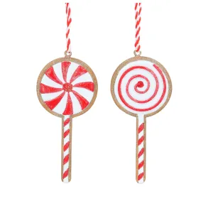 Gingerbread Lollipop Tree Decoration