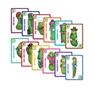 Go Pickle Ornament and Card Game by Old World Christmas