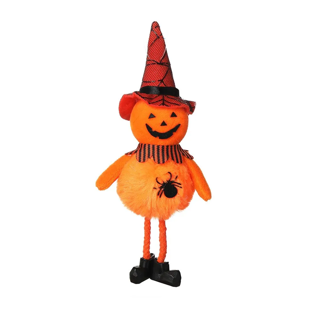 Halloween Doll Bar Decor Gnome Plush Figurines Witch Handmade Gnome Statue Halloween Kids Gift Happy Halloween Party