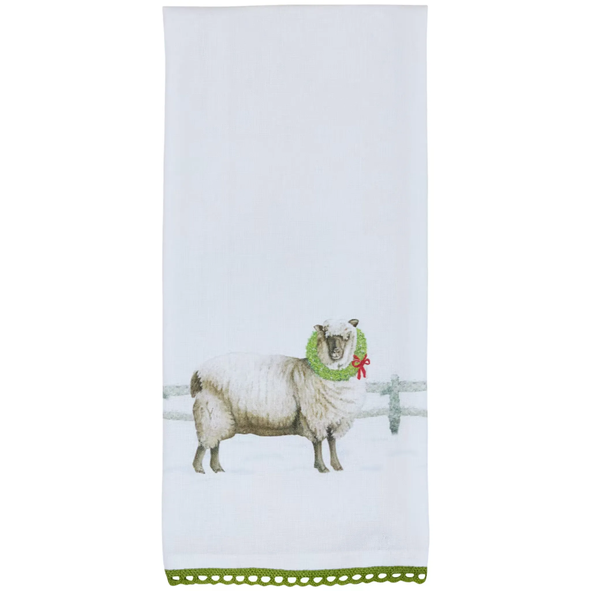 Holiday Ewe Dishtowel