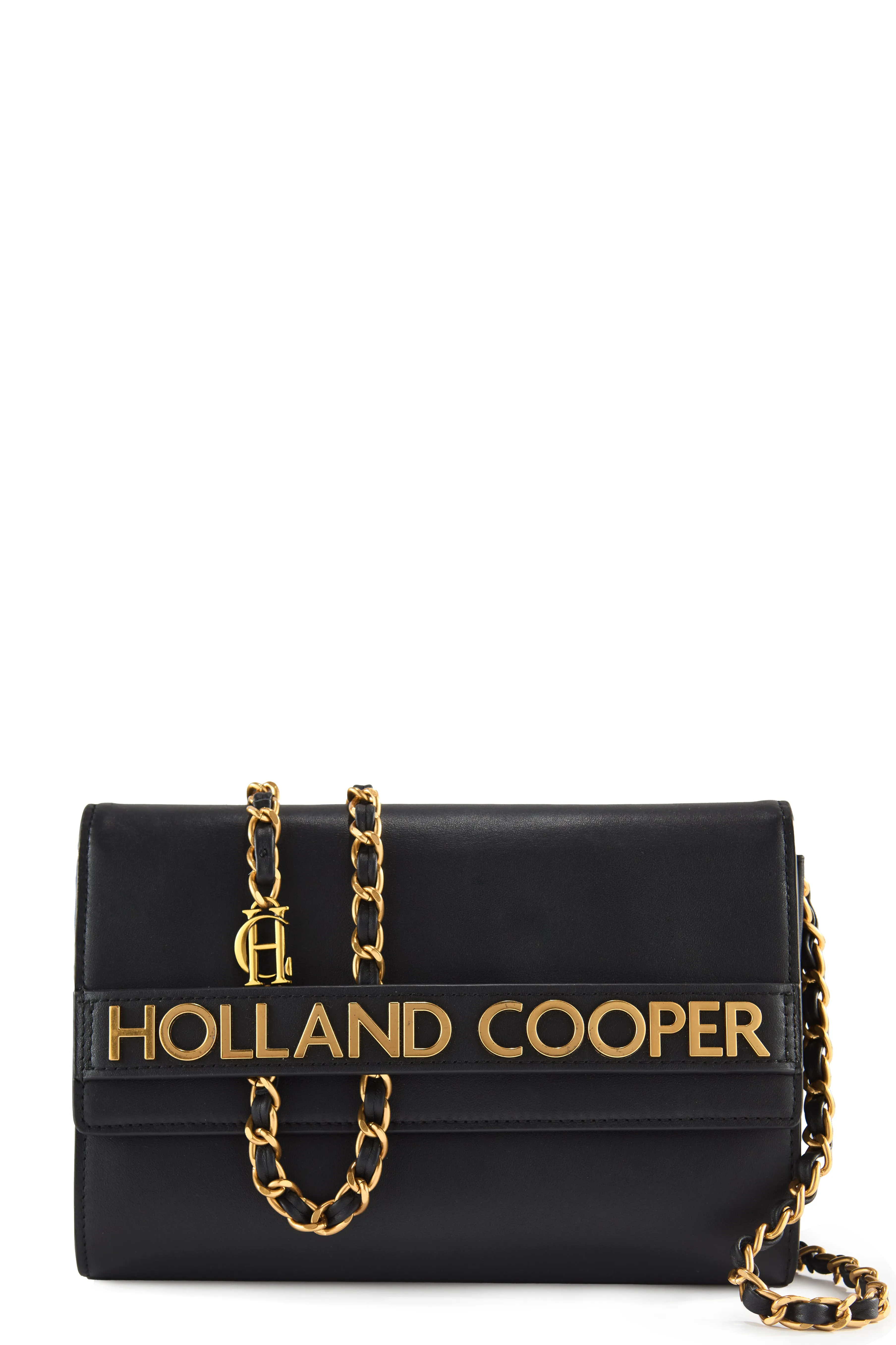 Holland Cooper Abbot Clutch Bag in Black