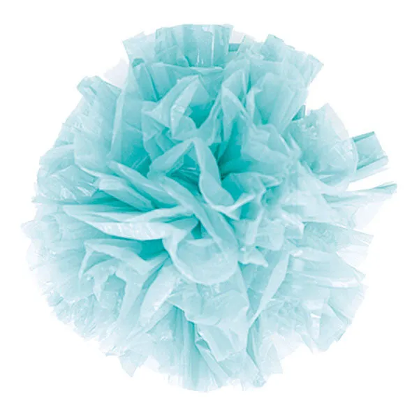 Just Fluff Colored Plastic Poms Package of 25 Poms Pink