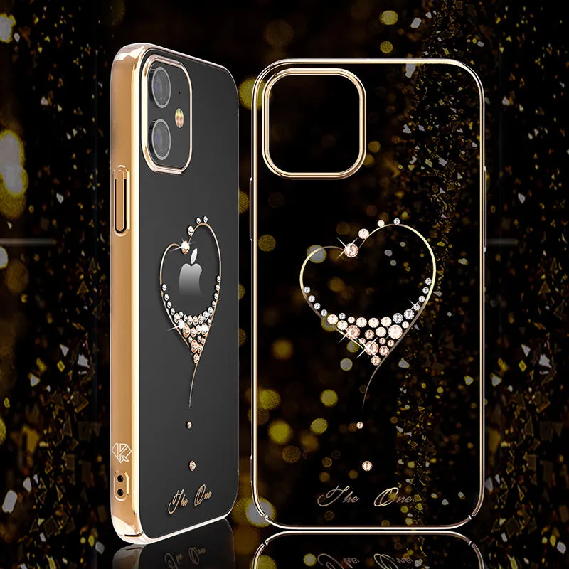 KINGXBAR Swarovski Crystal Clear Hard PC Case Cover for Apple iPhone 12 series