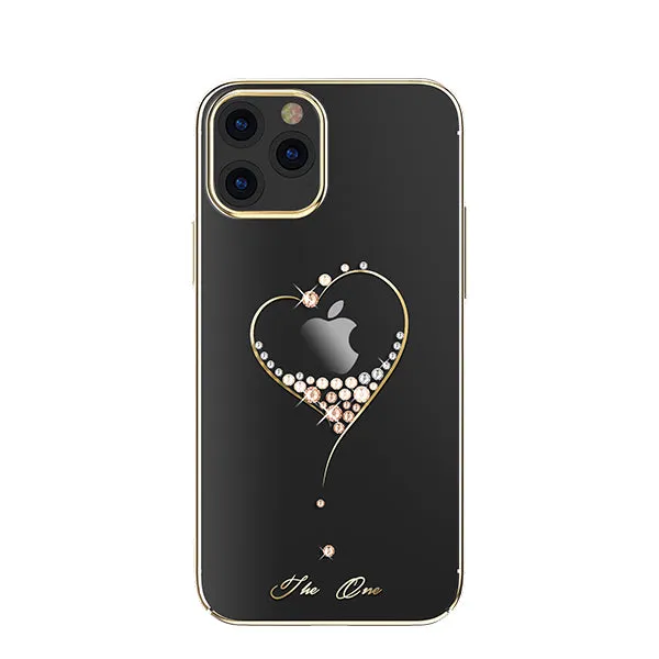 KINGXBAR Swarovski Crystal Clear Hard PC Case Cover for Apple iPhone 12 series