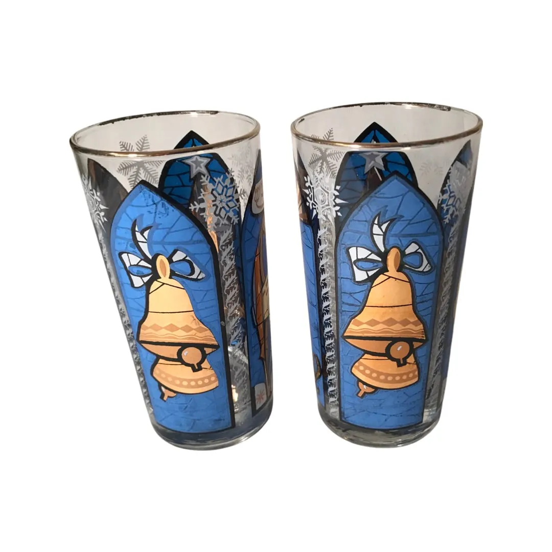 Libbey Vintage Church Windows Glasses (Set of 2)