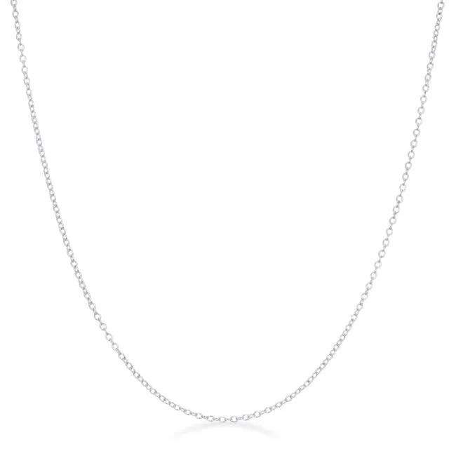 Livia .925 Sterling Silver Link Necklace | 16in