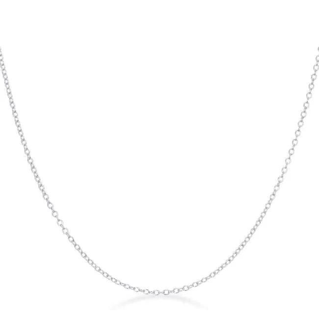 Livia .925 Sterling Silver Link Necklace | 16in