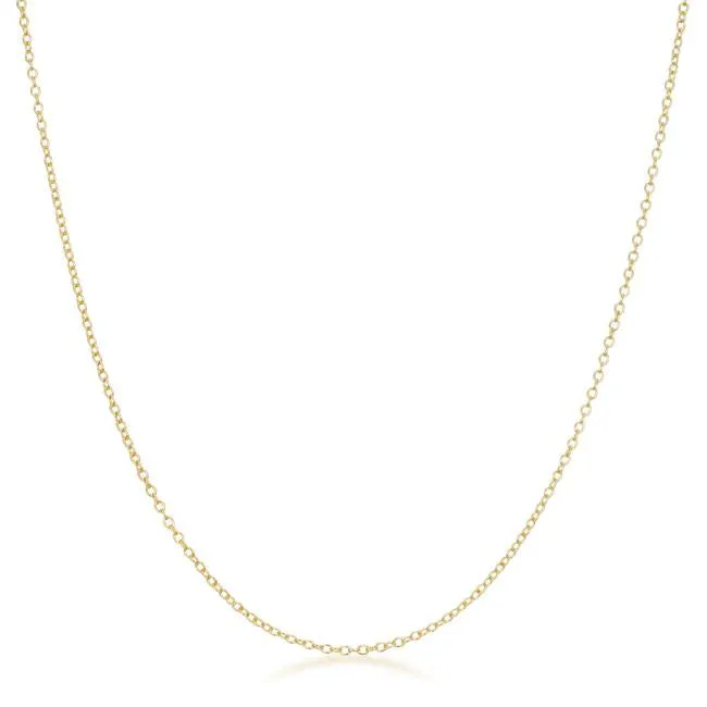 Livia Gold Link Necklace | 16in