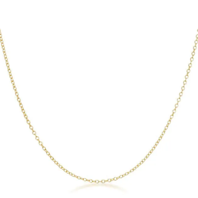 Livia Gold Link Necklace | 16in