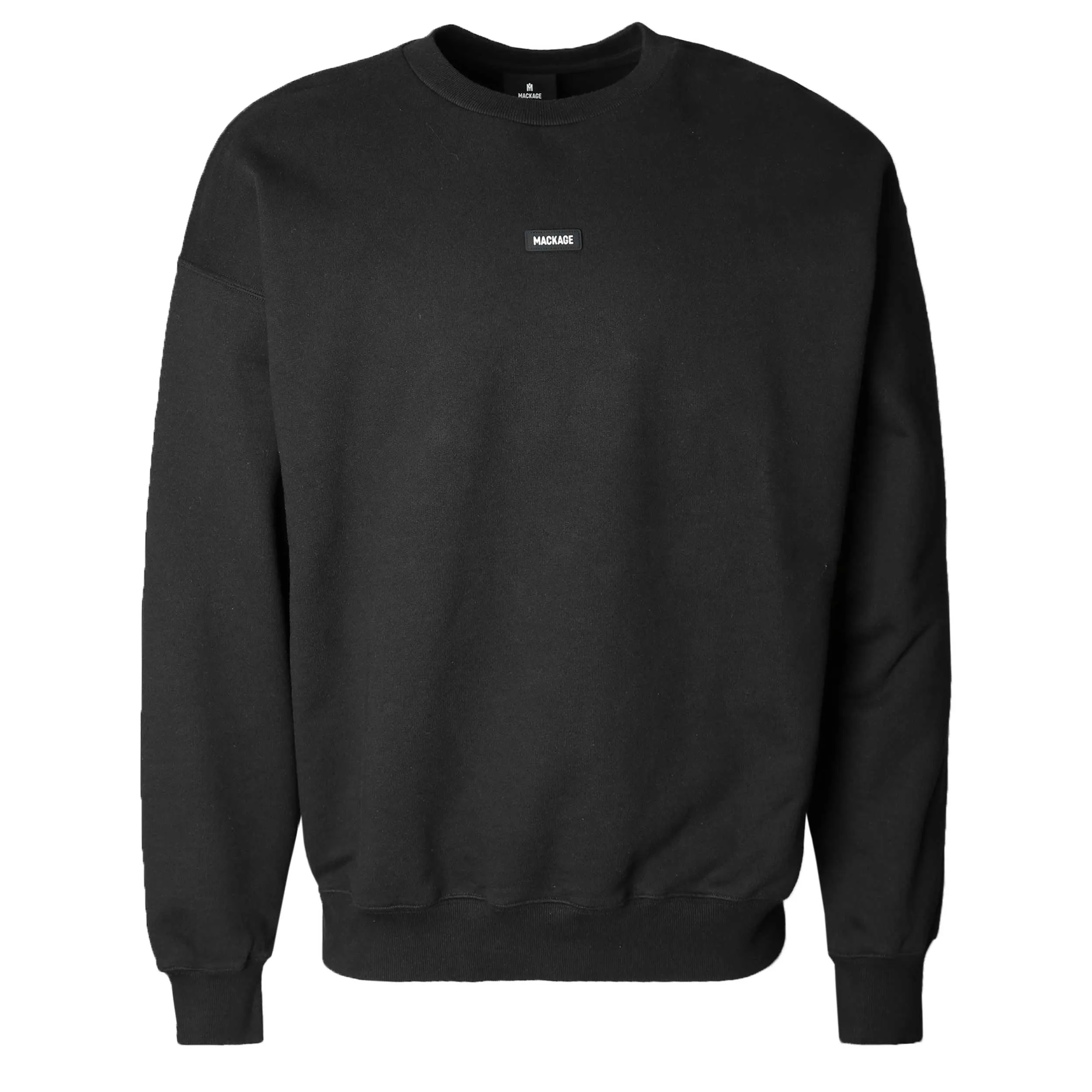 Mackage Justice Crew Neck Sweatshirt in Black