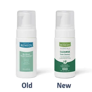 Medline Remedy No-Rinse Cleansing Foam