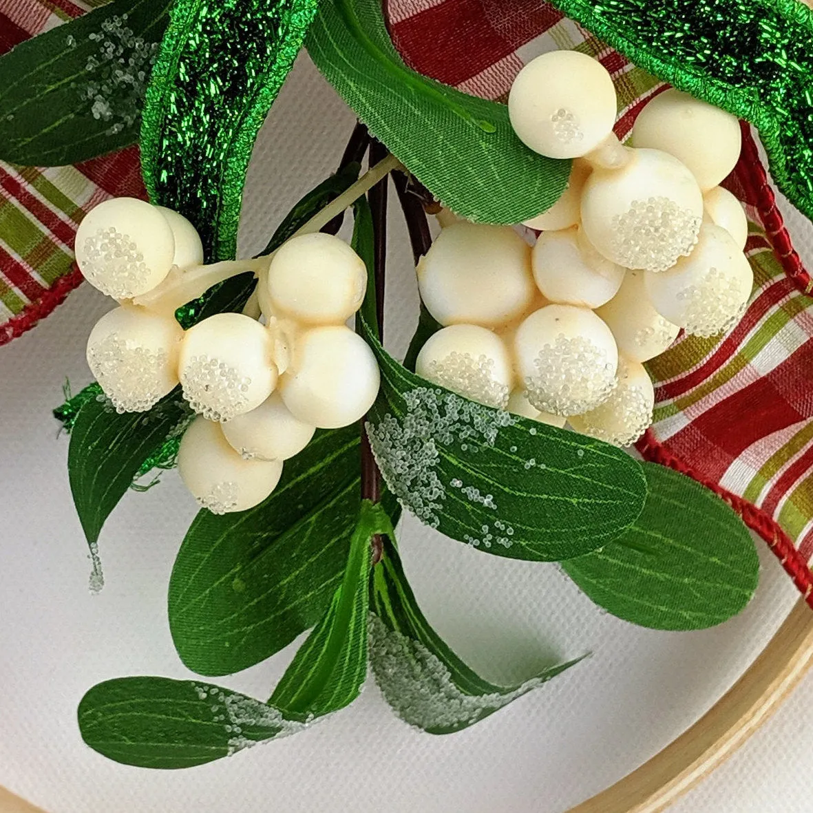 Mistletoe Christmas Ornament