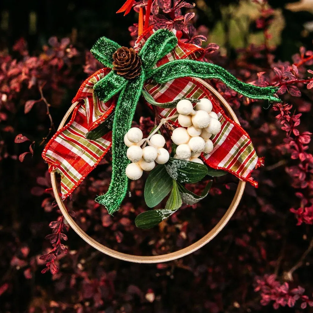 Mistletoe Christmas Ornament