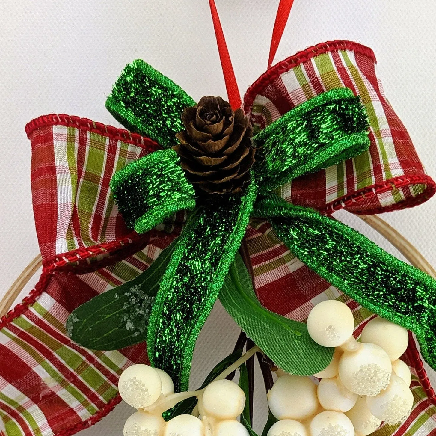 Mistletoe Christmas Ornament