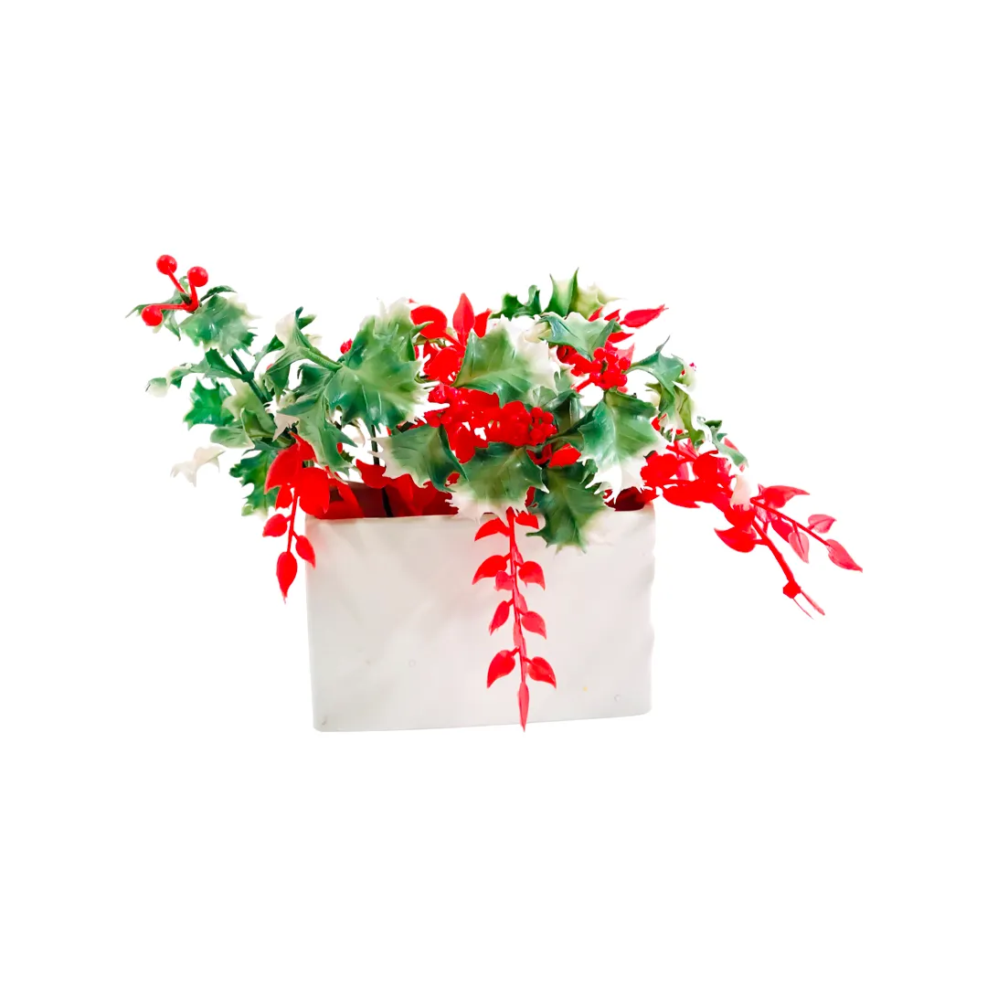 Napco Santa in Car Planter