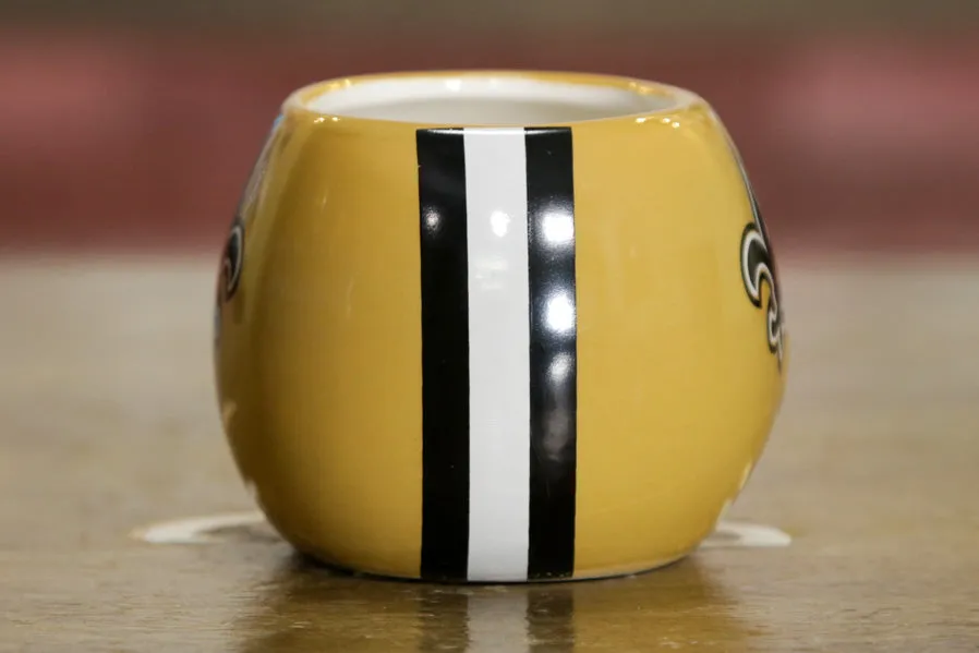 New Orleans Saints - Ceramic Helmet Caddy