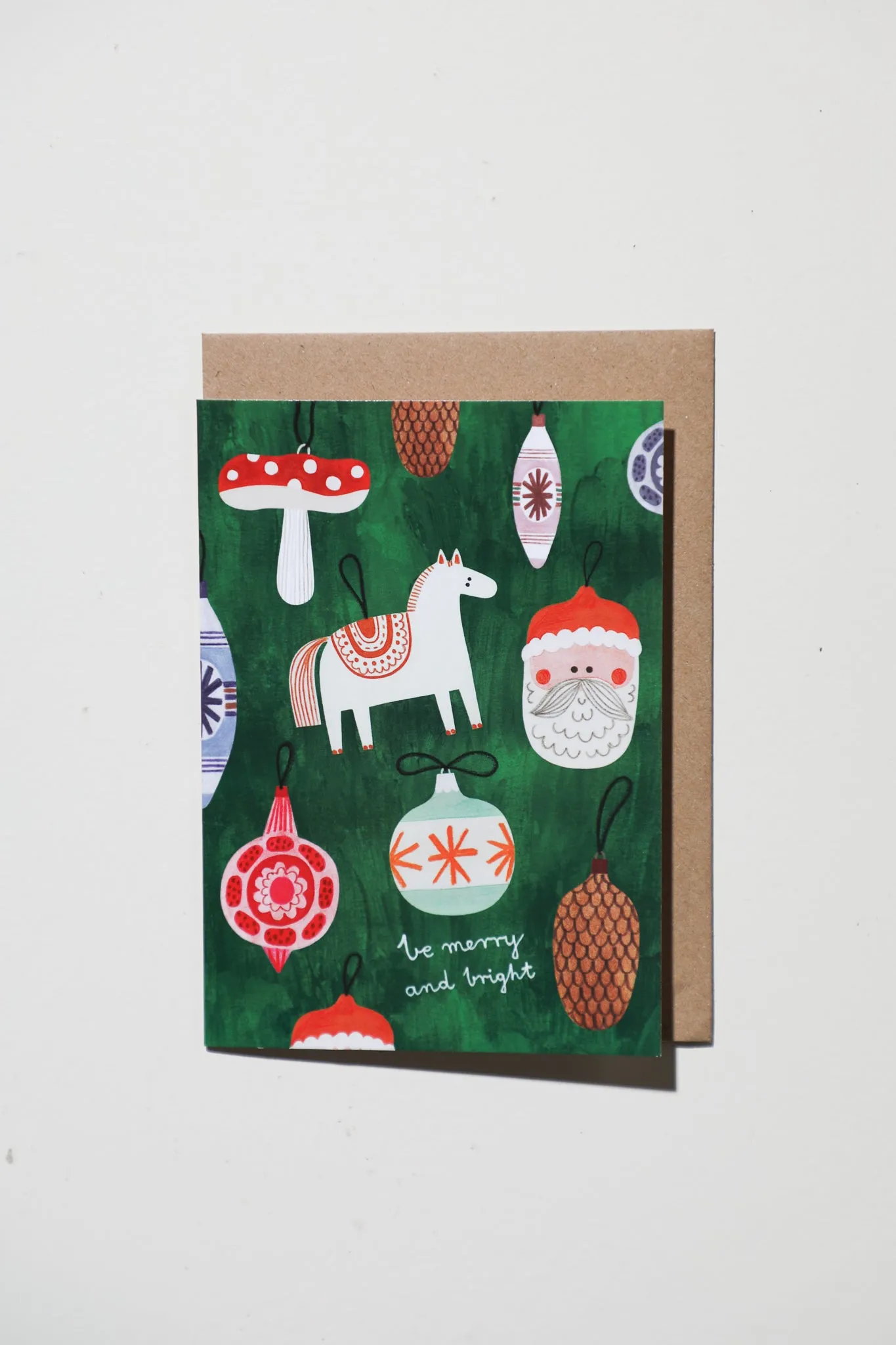 Ornaments Greeting Card