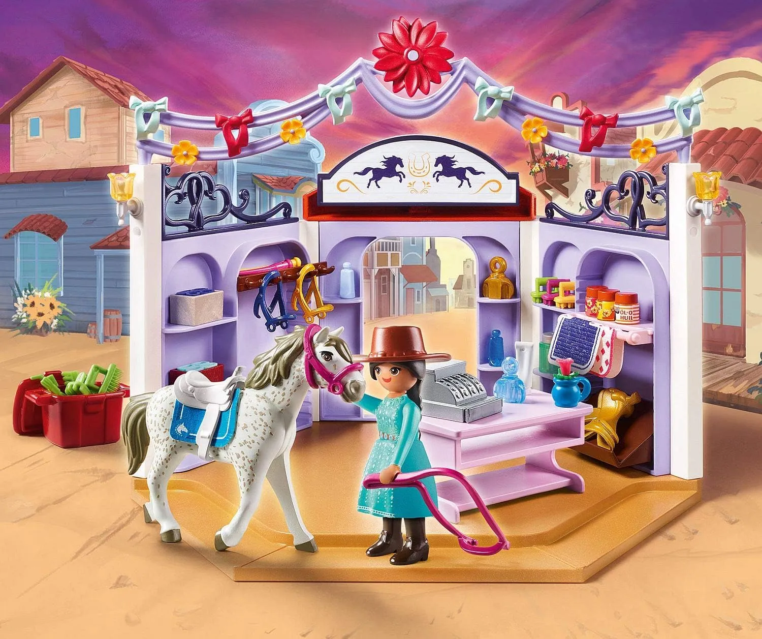 Playmobil DreamWorks Spirit Miradero Tack Shop