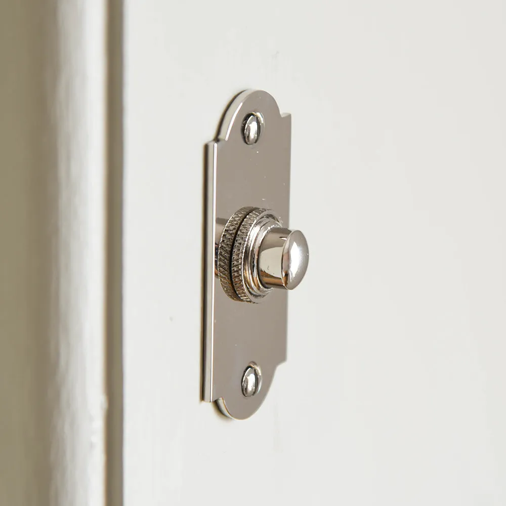 Polished Nickel Arched Bell Push