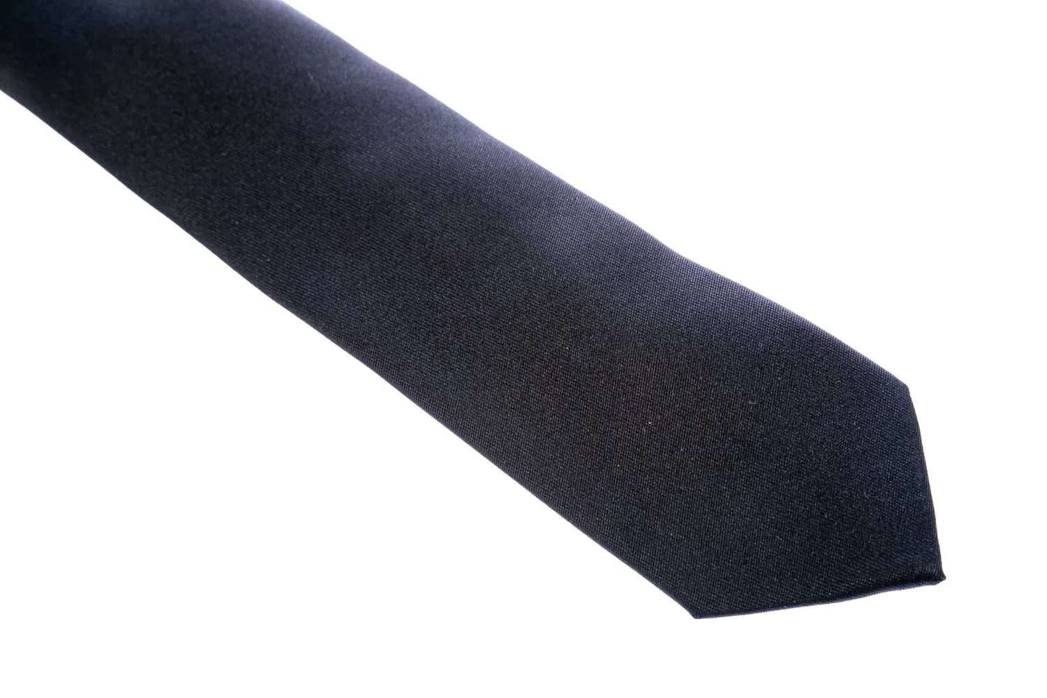 Remus Uomo Plain Tie in Black