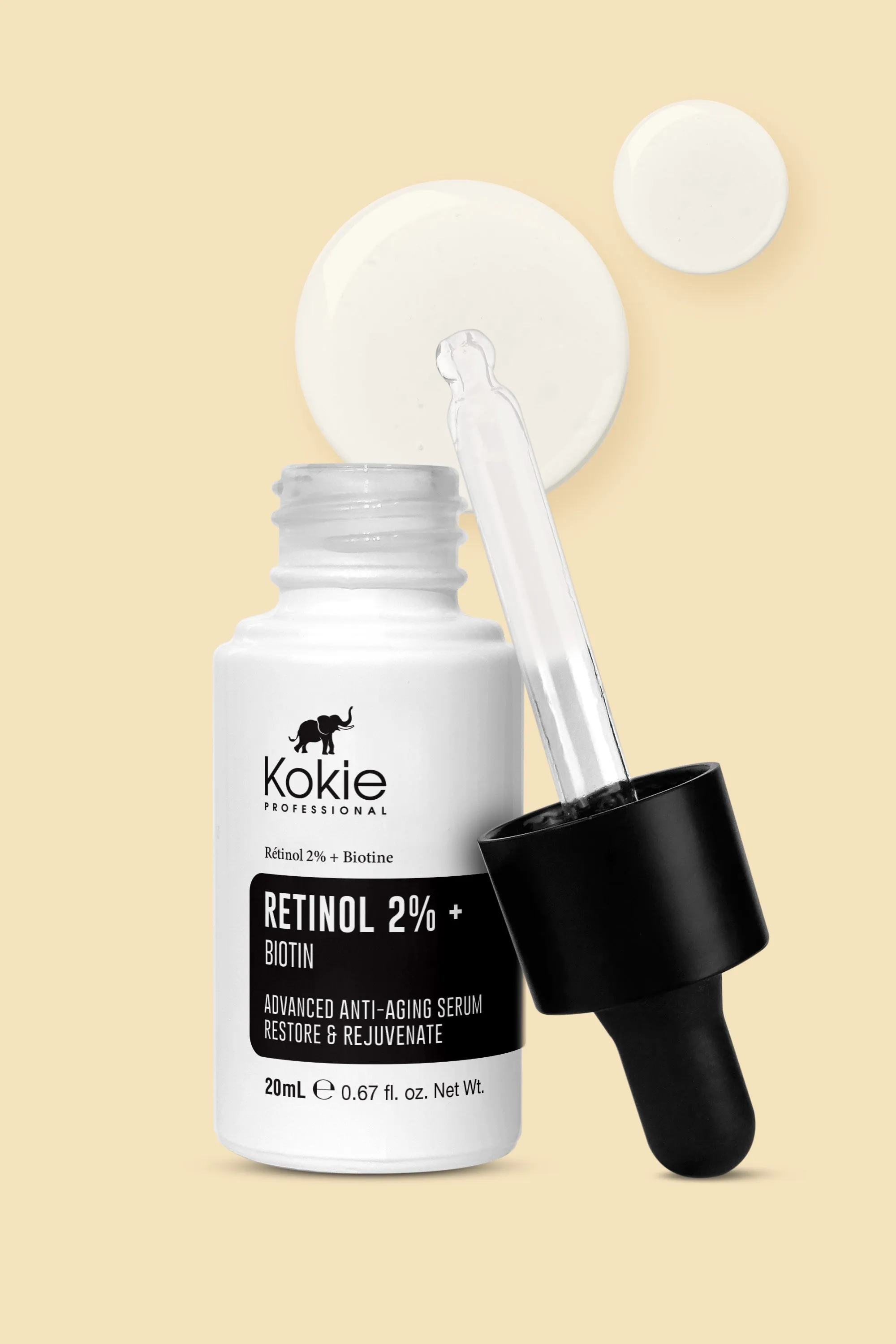 RETINOL 2%   BIOTIN SERUM