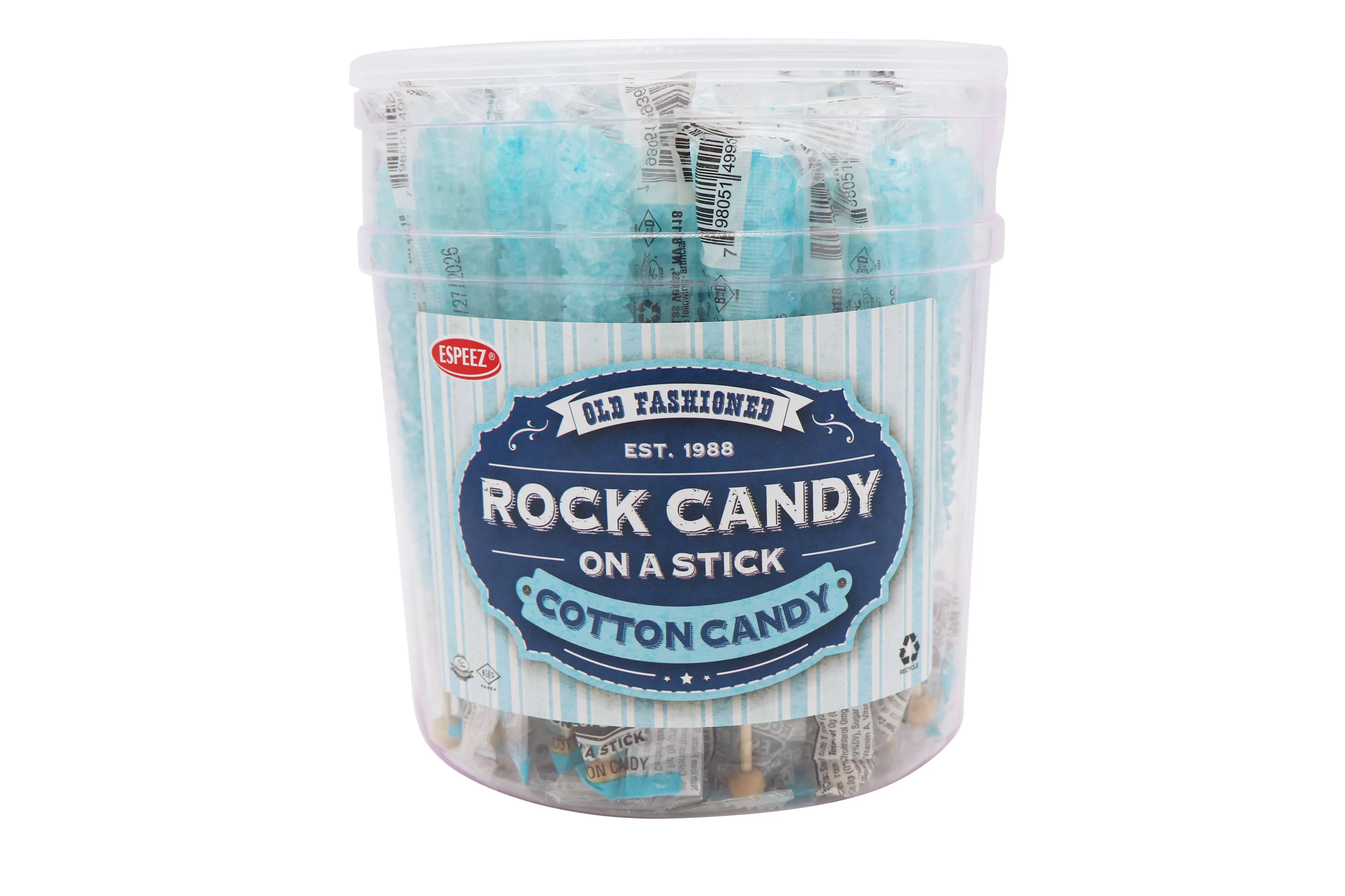 Rock Candy Sticks Cotton Candy