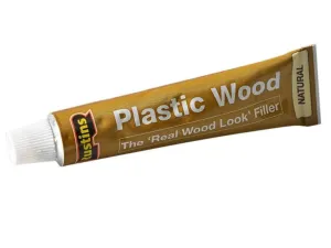 Rustins Plastic Wood Filler 30g - Natural