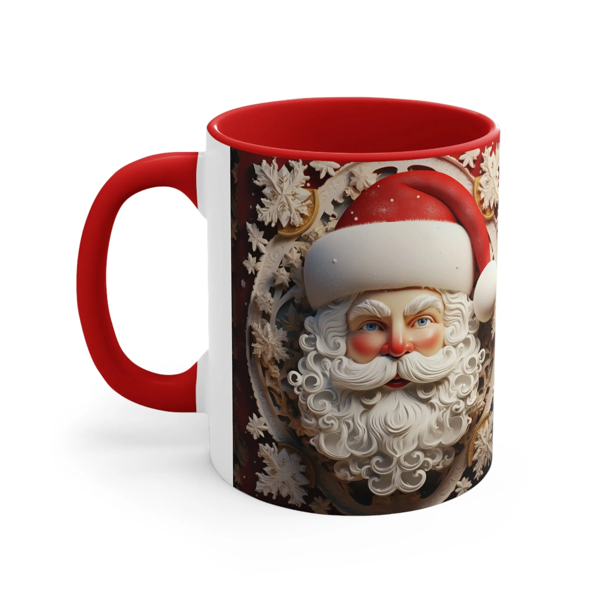 SANTA 3D RED MUG - MUGSCITY - Free Shipping