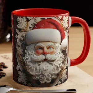 SANTA 3D RED MUG - MUGSCITY - Free Shipping