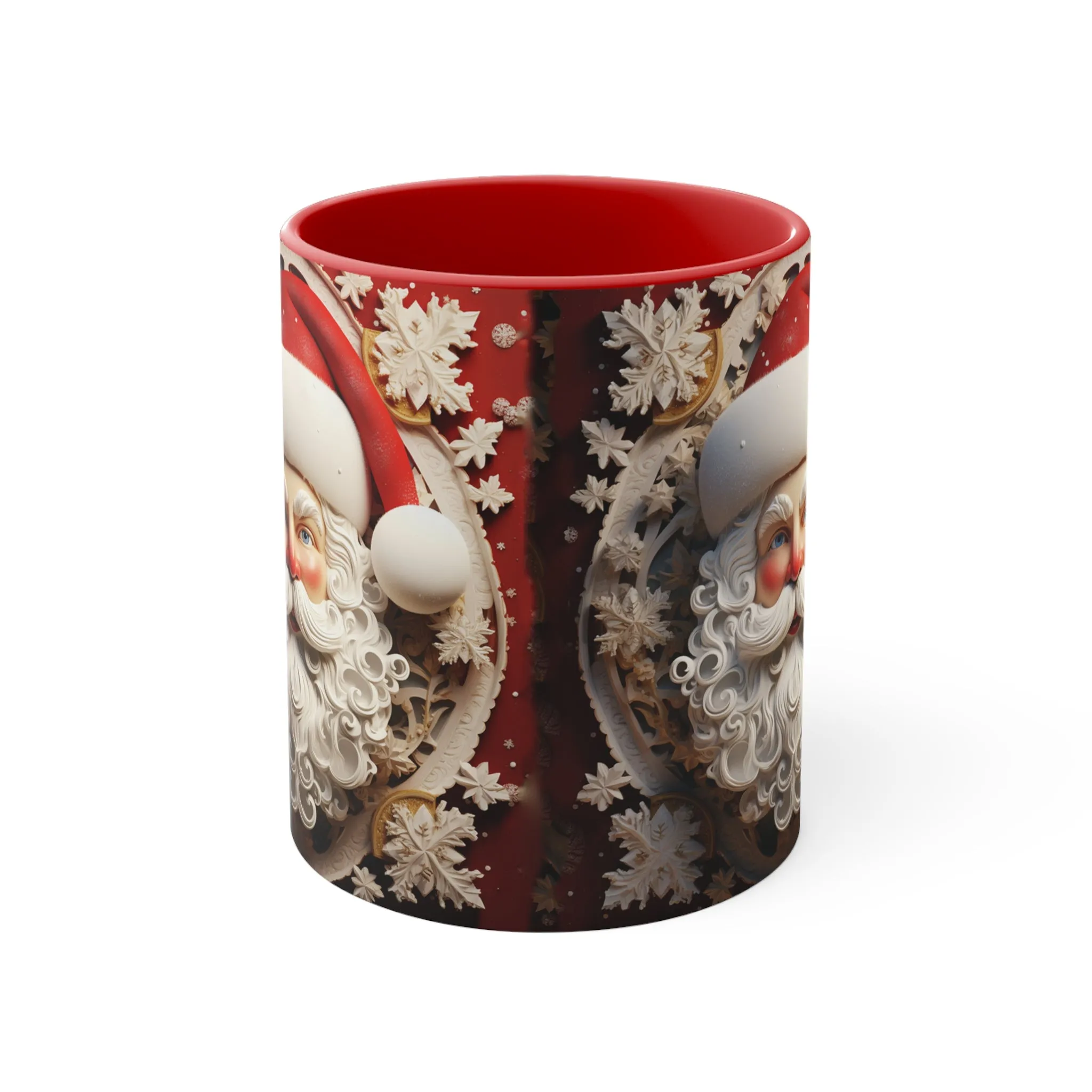 SANTA 3D RED MUG - MUGSCITY - Free Shipping