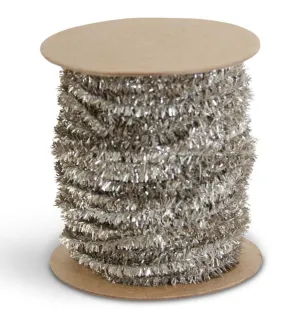 Silver Tinsel on Spool