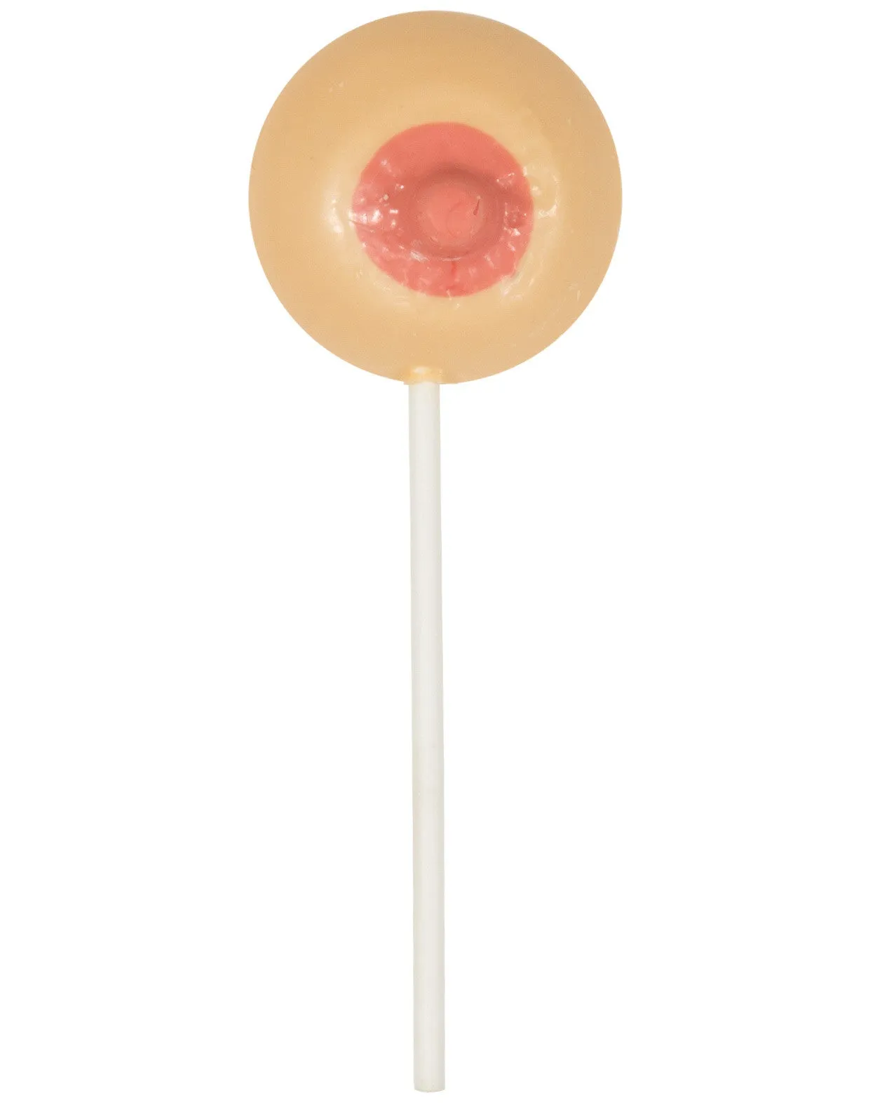 Small Boob on a Stick - White Chocolate