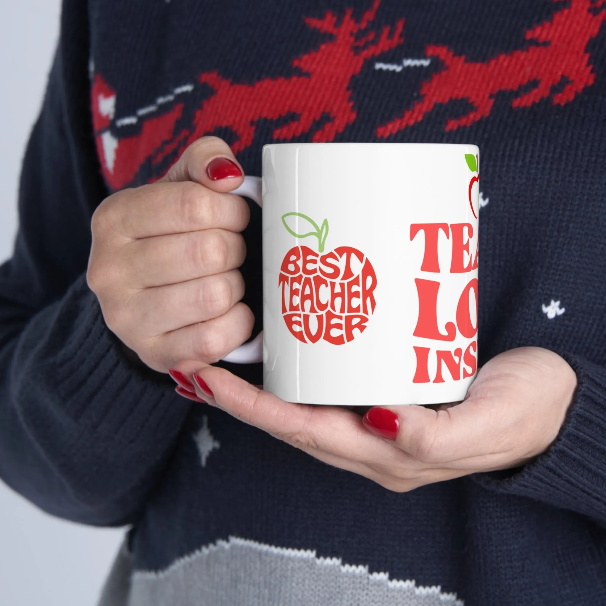 TEACH LOVE INPIRED MUG FOR TEACHERS - MUGSCITY - Free Shipping