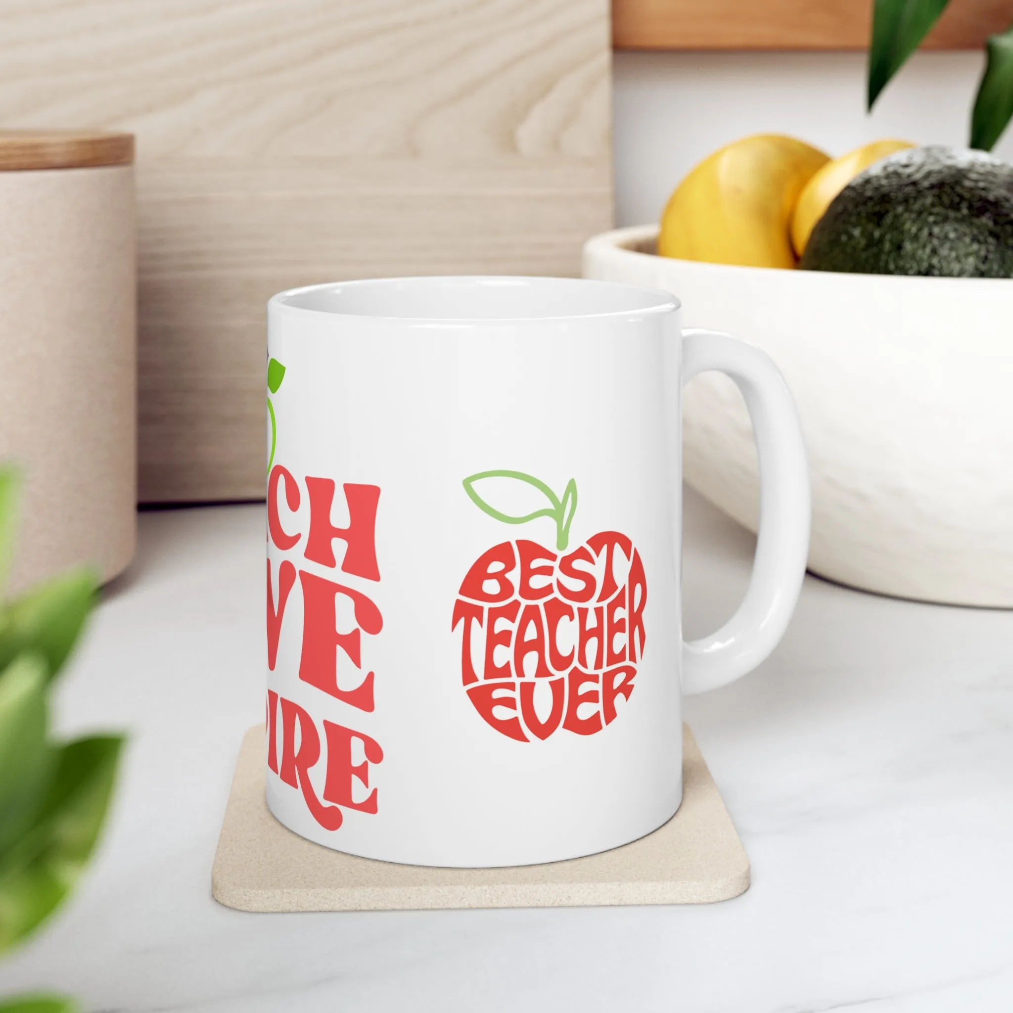 TEACH LOVE INPIRED MUG FOR TEACHERS - MUGSCITY - Free Shipping