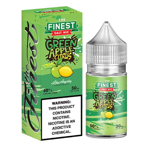 The Finest E-Liquid Synthetic SALTS - Green Apple Citrus